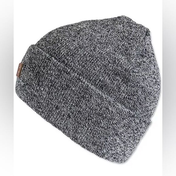 Levi’s All Season Comfy Leather Logo Patch Hero Beanie - Picture 4 of 9